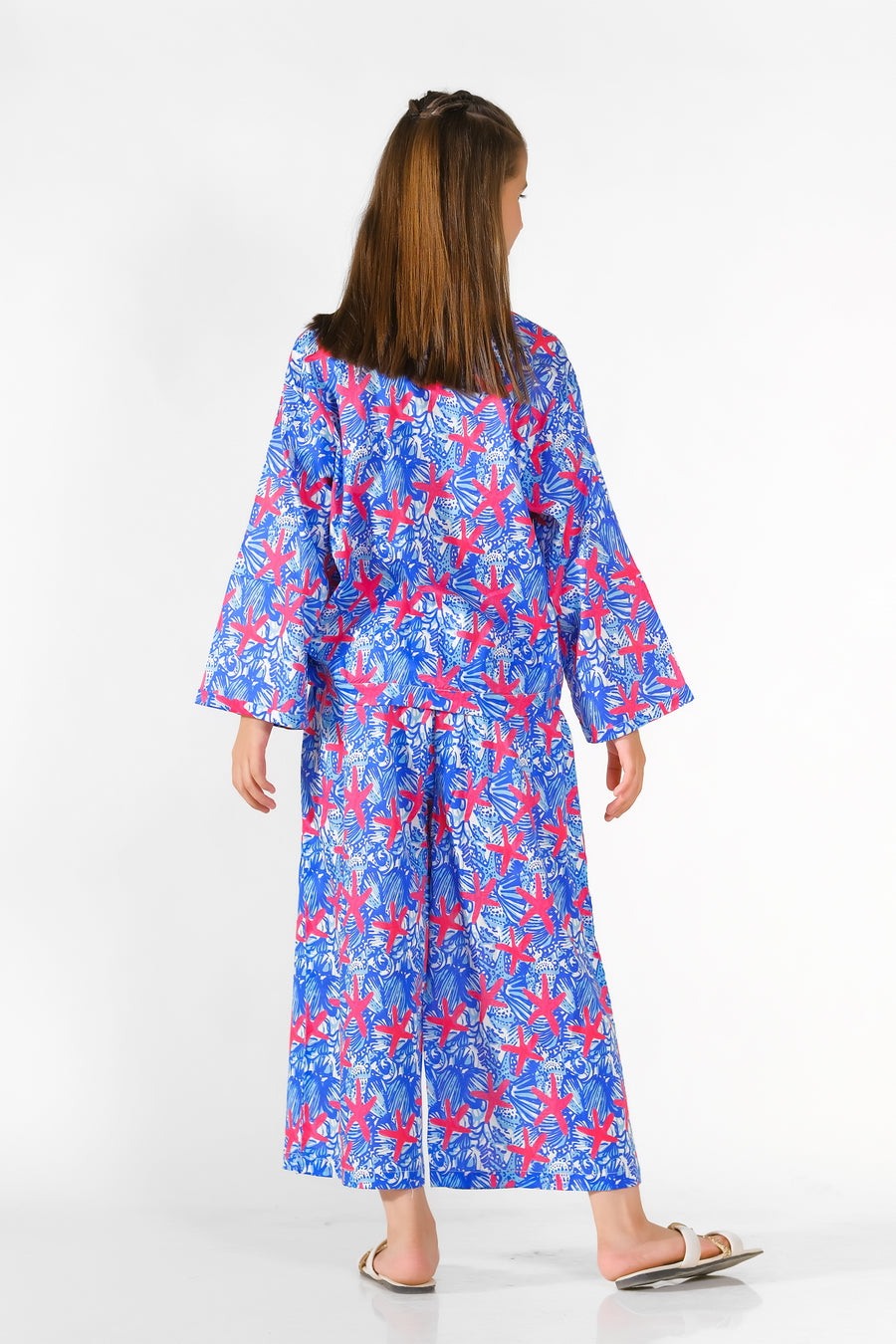 Sea Star - 2 Pcs Set - Luxury Lawn - Luxury Lawn - 2pcs-ready-to-wear, kids - Sprinkles Pakistan