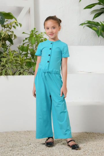 Blue - Jersey Jumpsuit