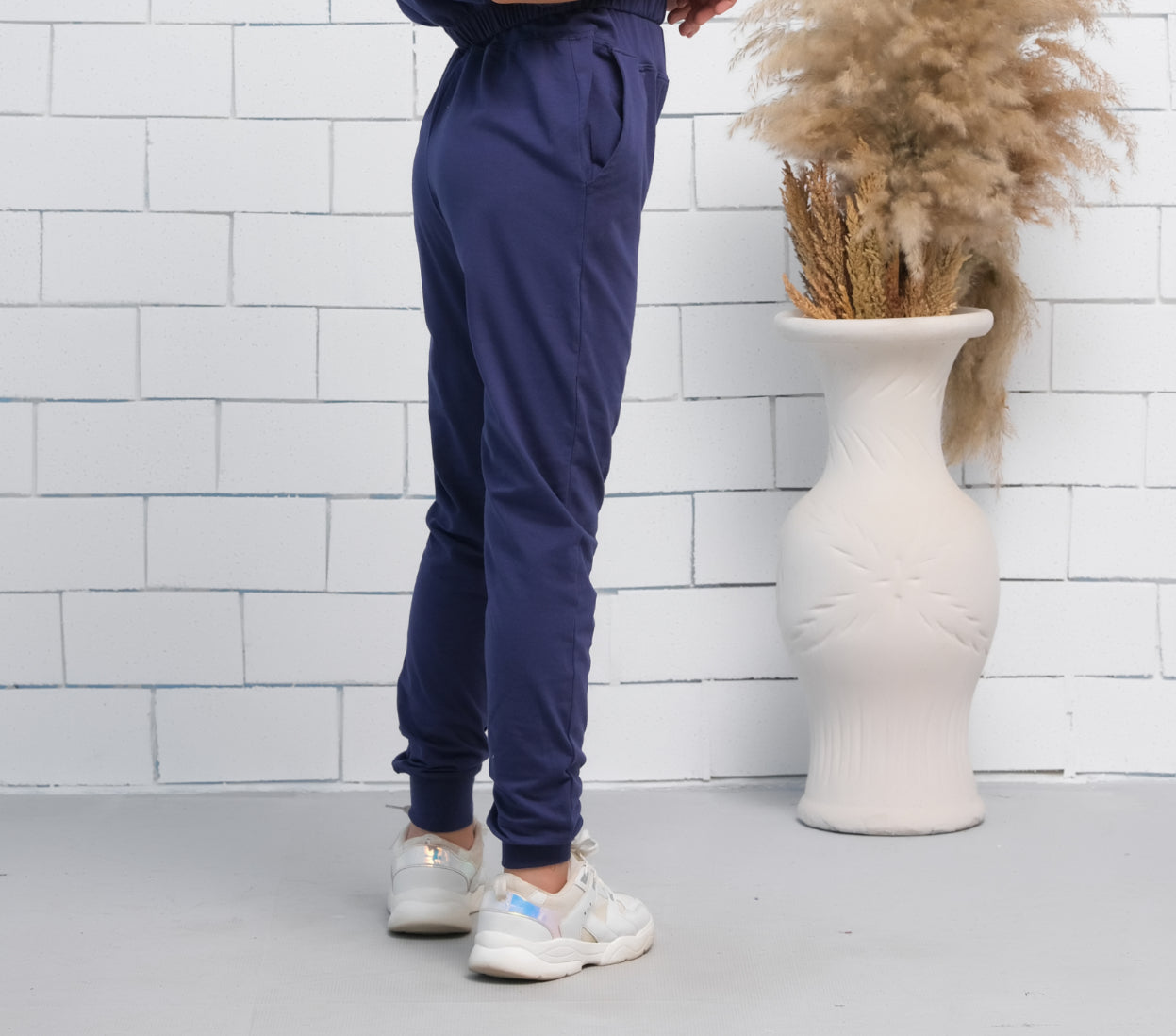 Navy - Jogger Pant - Jersey