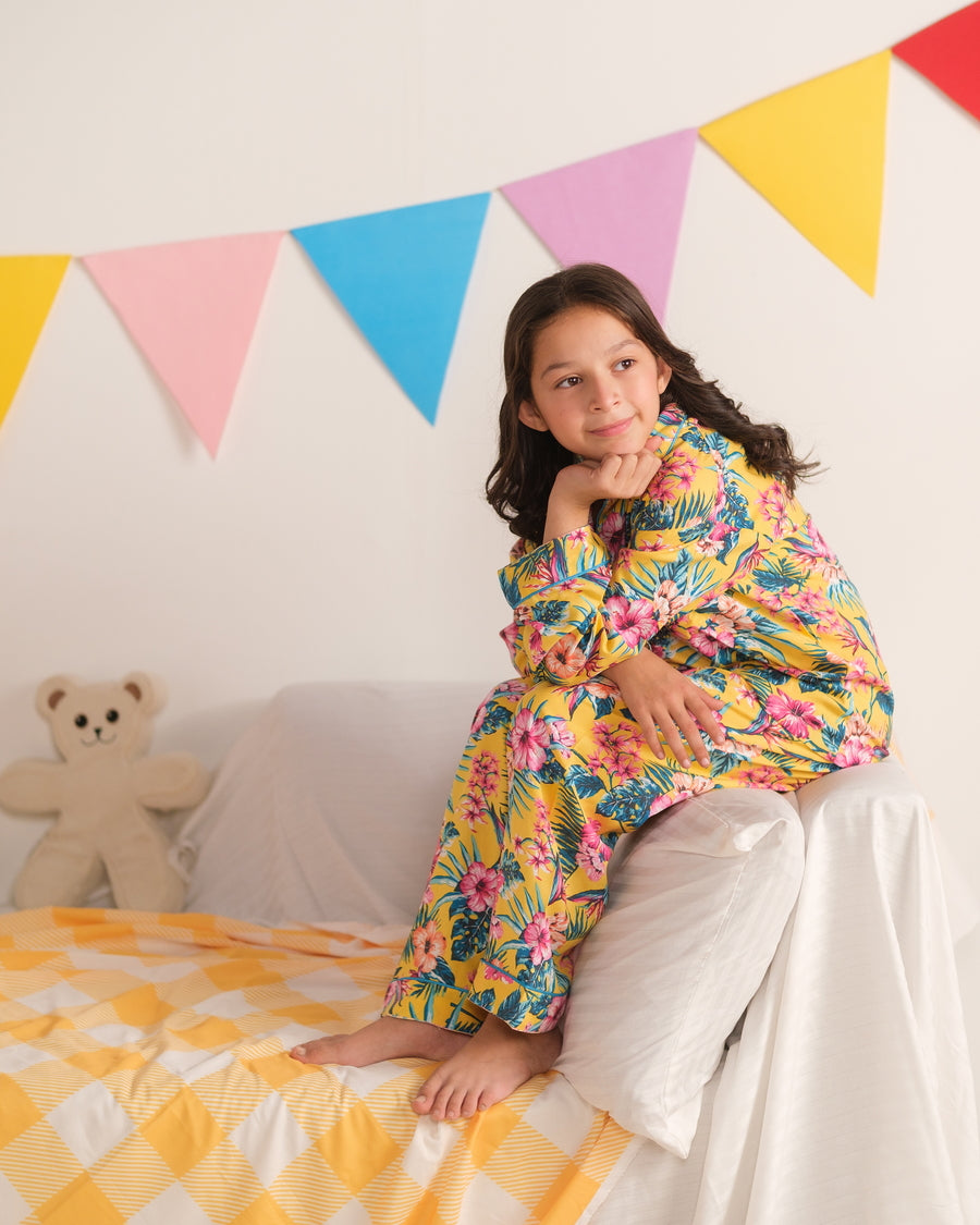 Honeycomb Hues - Night Suit - 2pcs