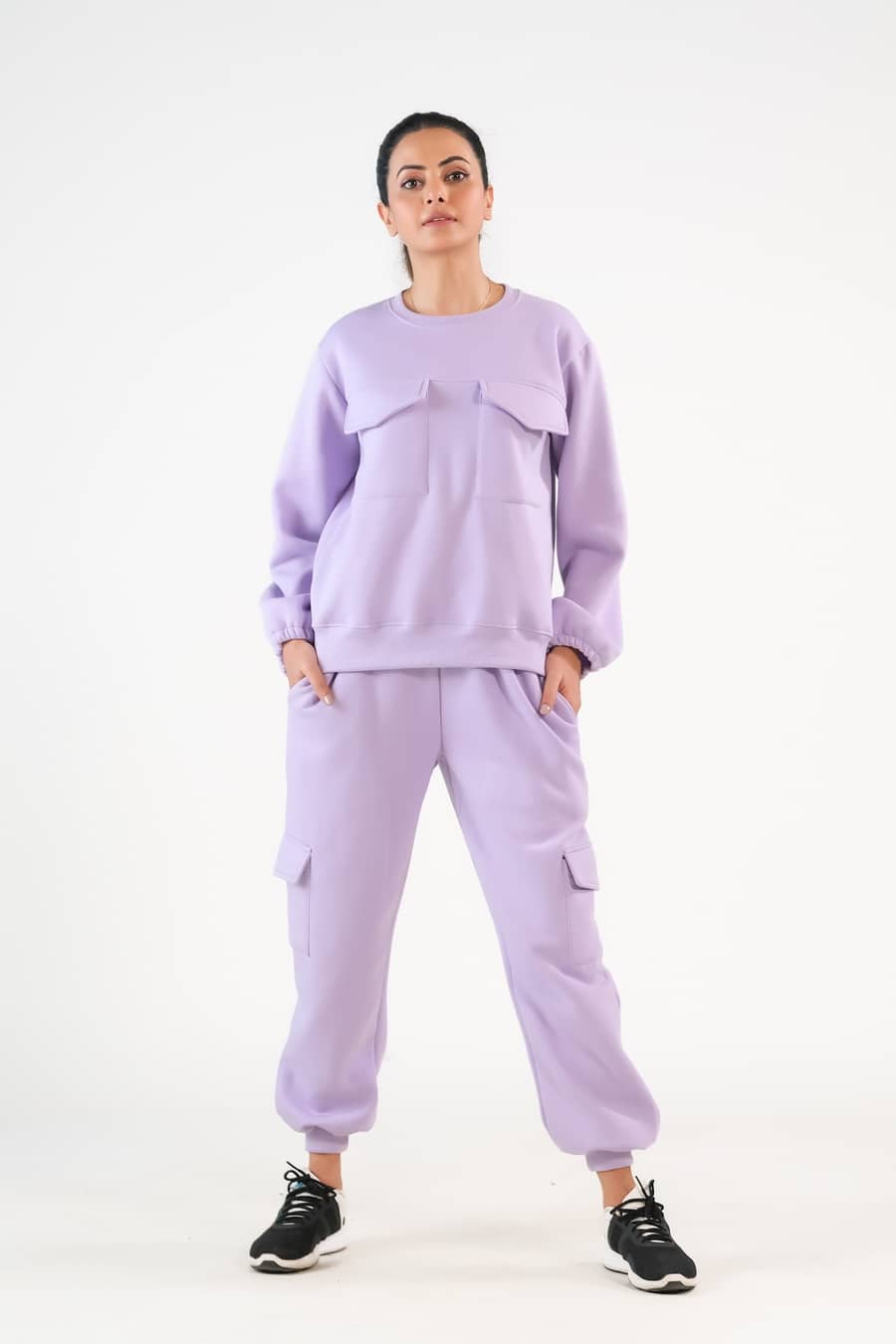 Flappy Lilac - 2pcs - Co-Ord - Set