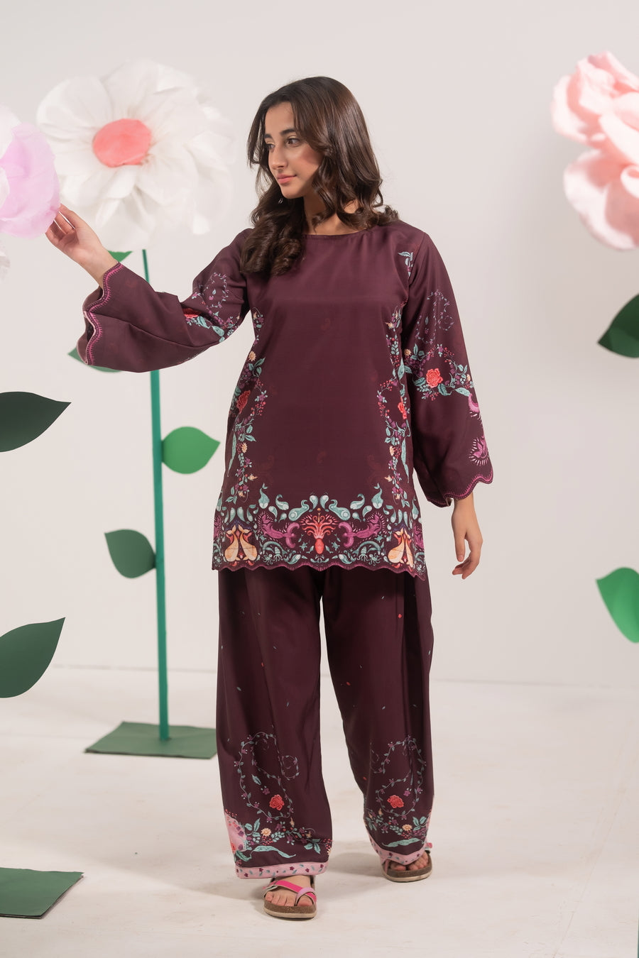 Maroon Muse - 2pcs