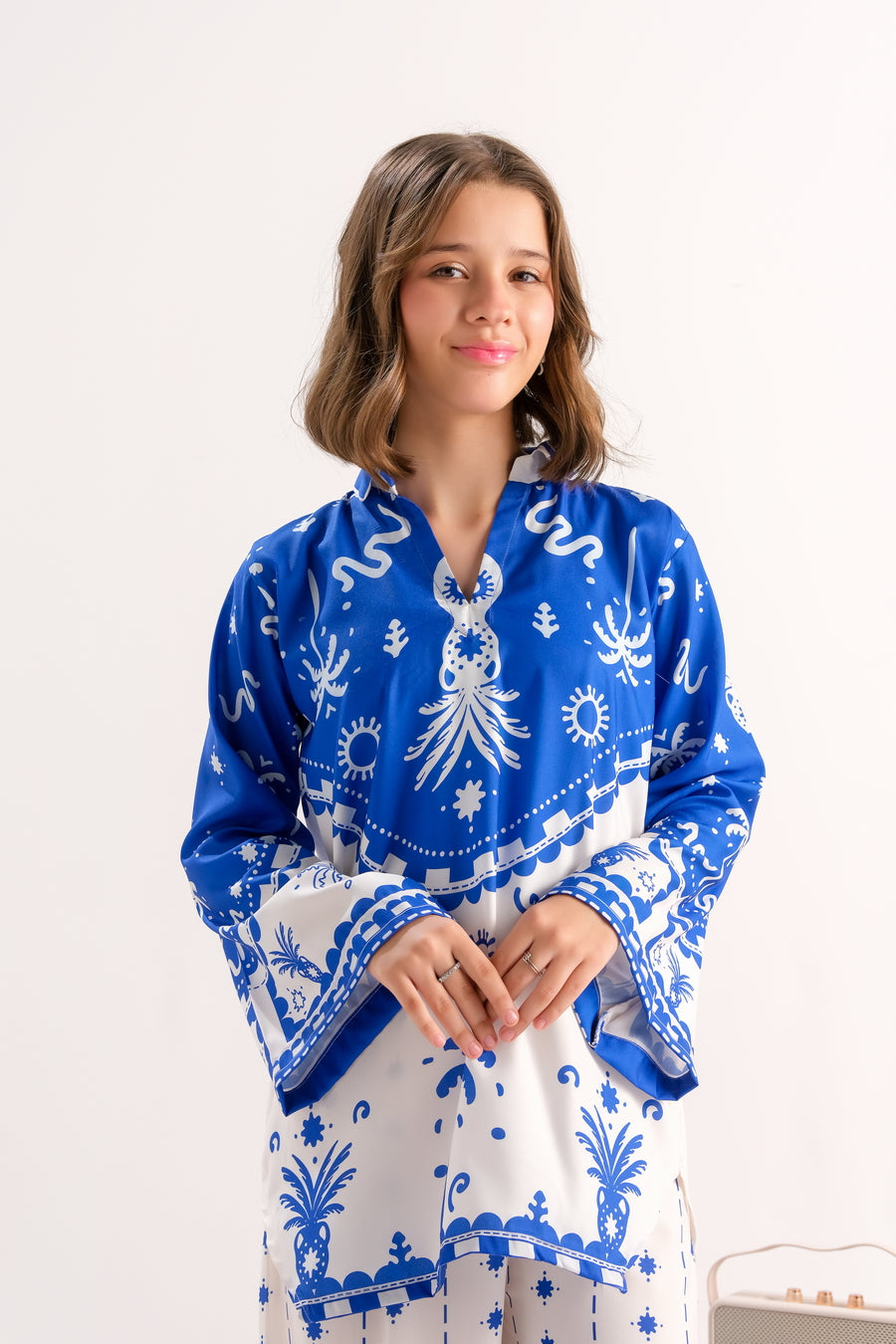 Azure Palm Charm - 2pcs