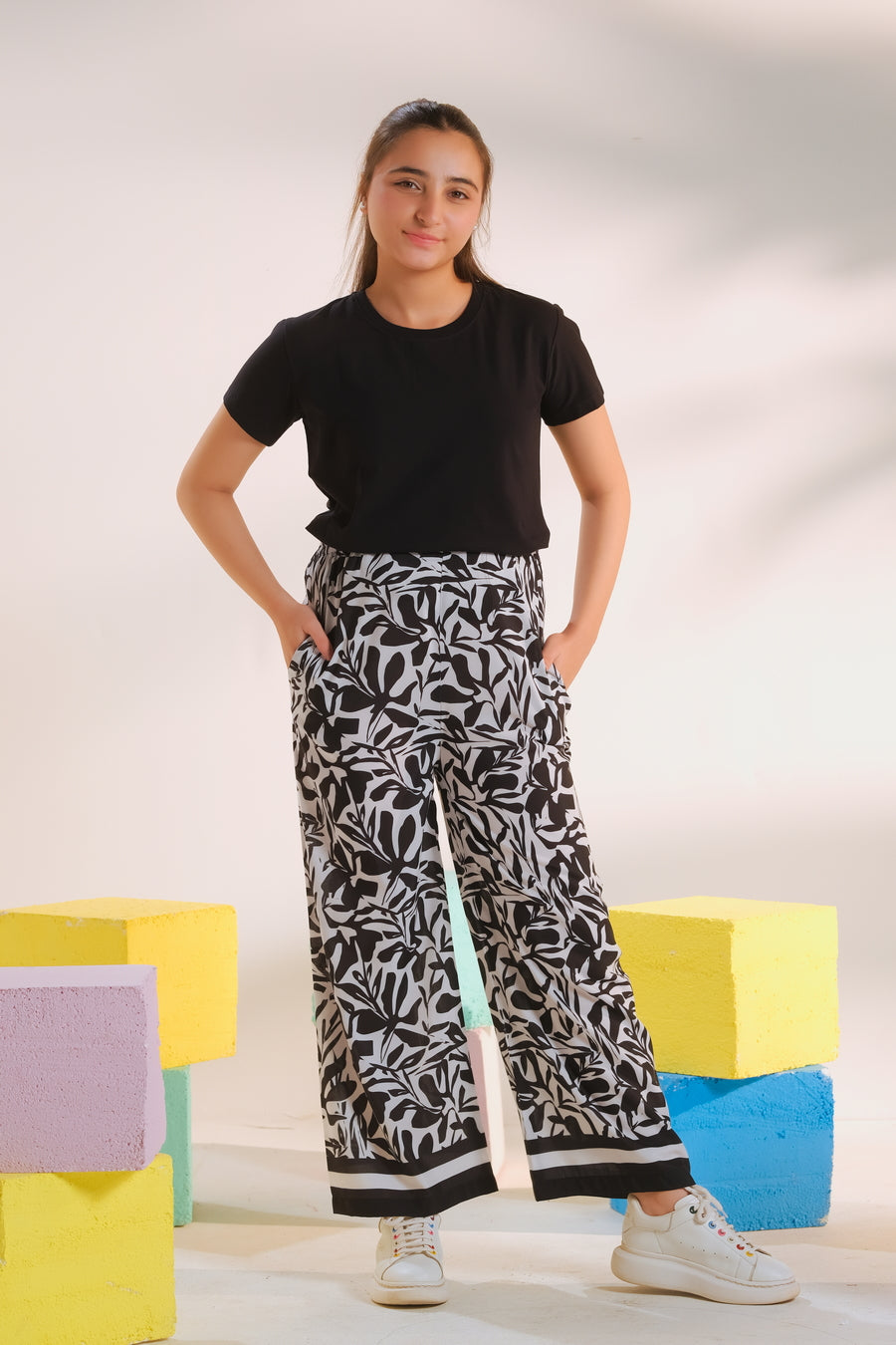 Monochrome Jungle - Trouser