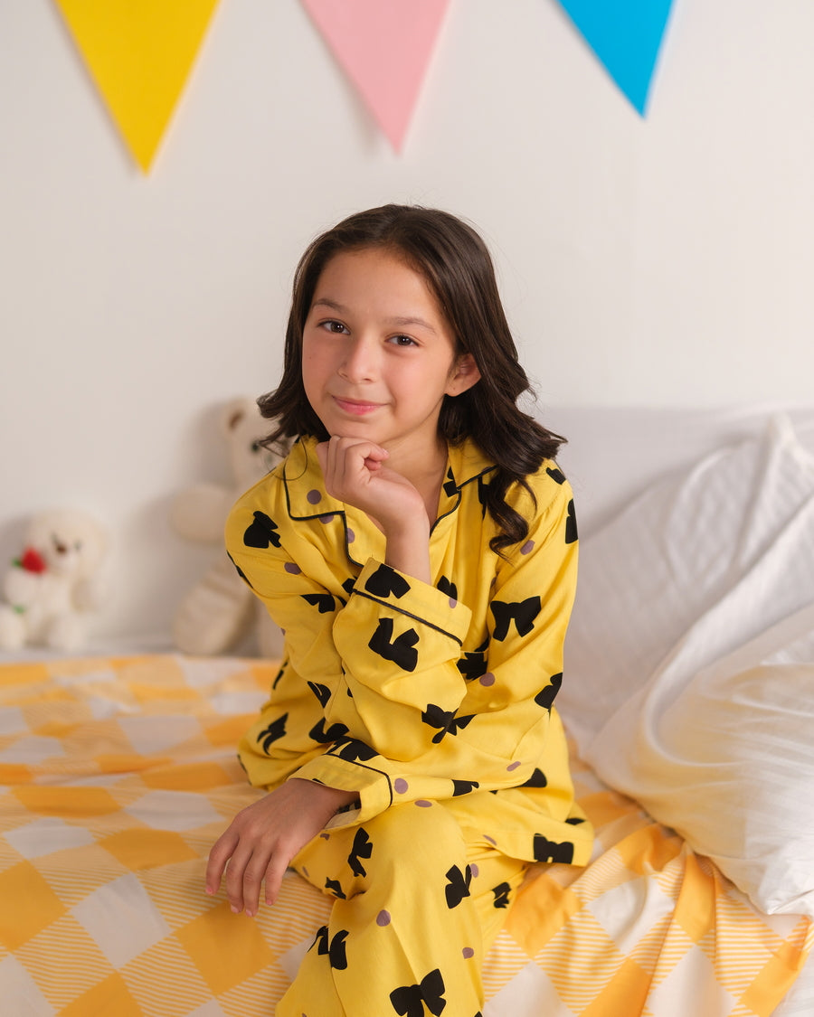 Charming Night Wrap - Night Suit - 2pcs