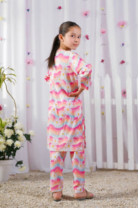 Floral Splash -  2 Pcs Set - Luxury Lawn - Luxury Lawn - 2pcs-ready-to-wear, kids - Sprinkles Pakistan