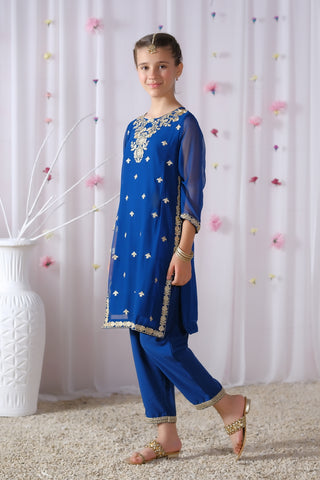 Zahraa  2pcs - Embroidered