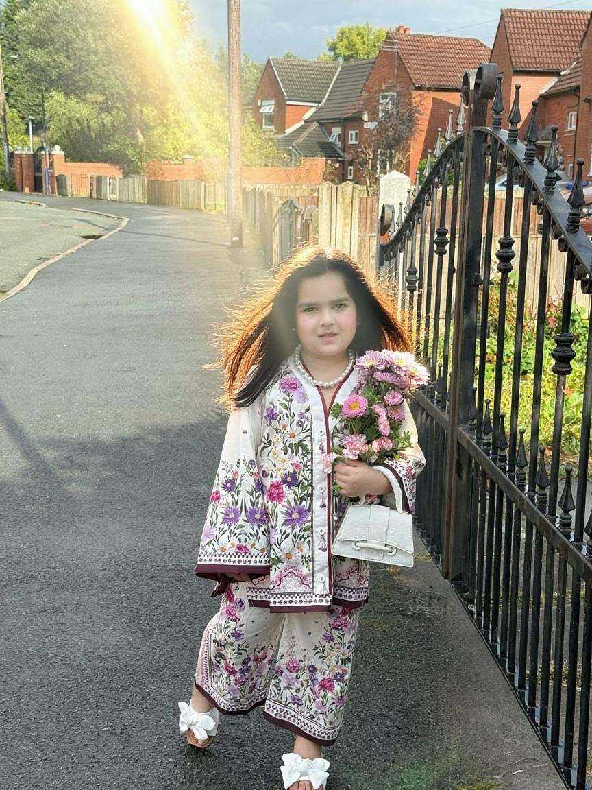 Floral Frost White - 2pcs