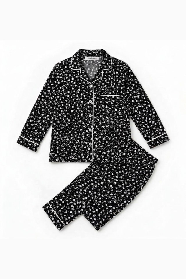 Whispering Florals - 2pcs - Nightsuit - Boski Linen - New Arrival, Night Suit - Sprinkles Pakistan