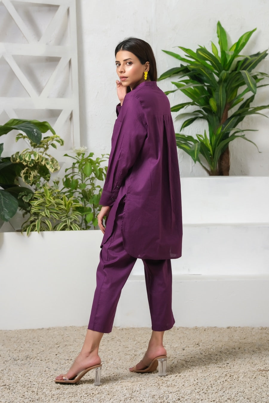 Plum Mono CO-ORDS Set