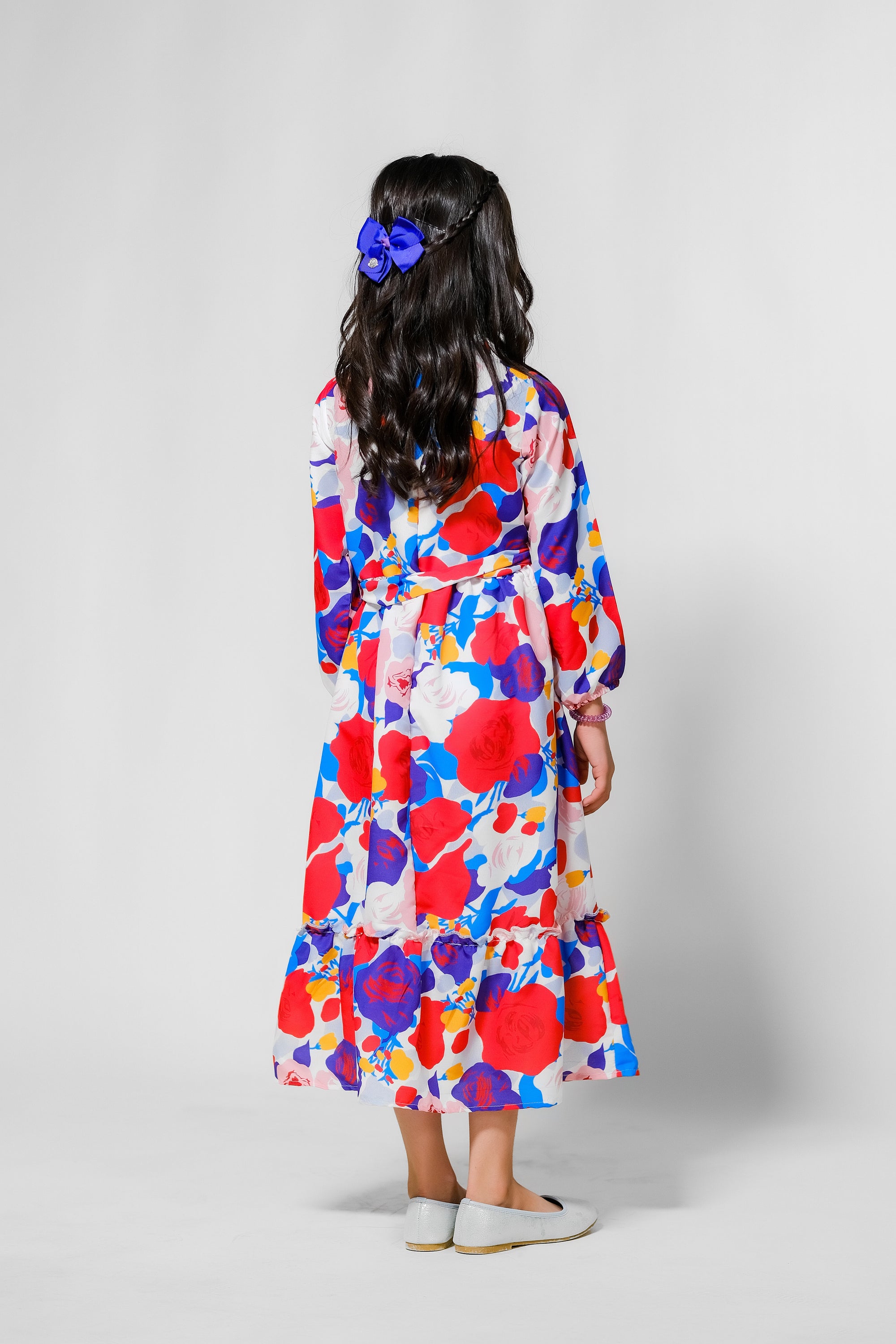 Bold Blossom - Lawn Silk - tunics-kids - Sprinkles Pakistan