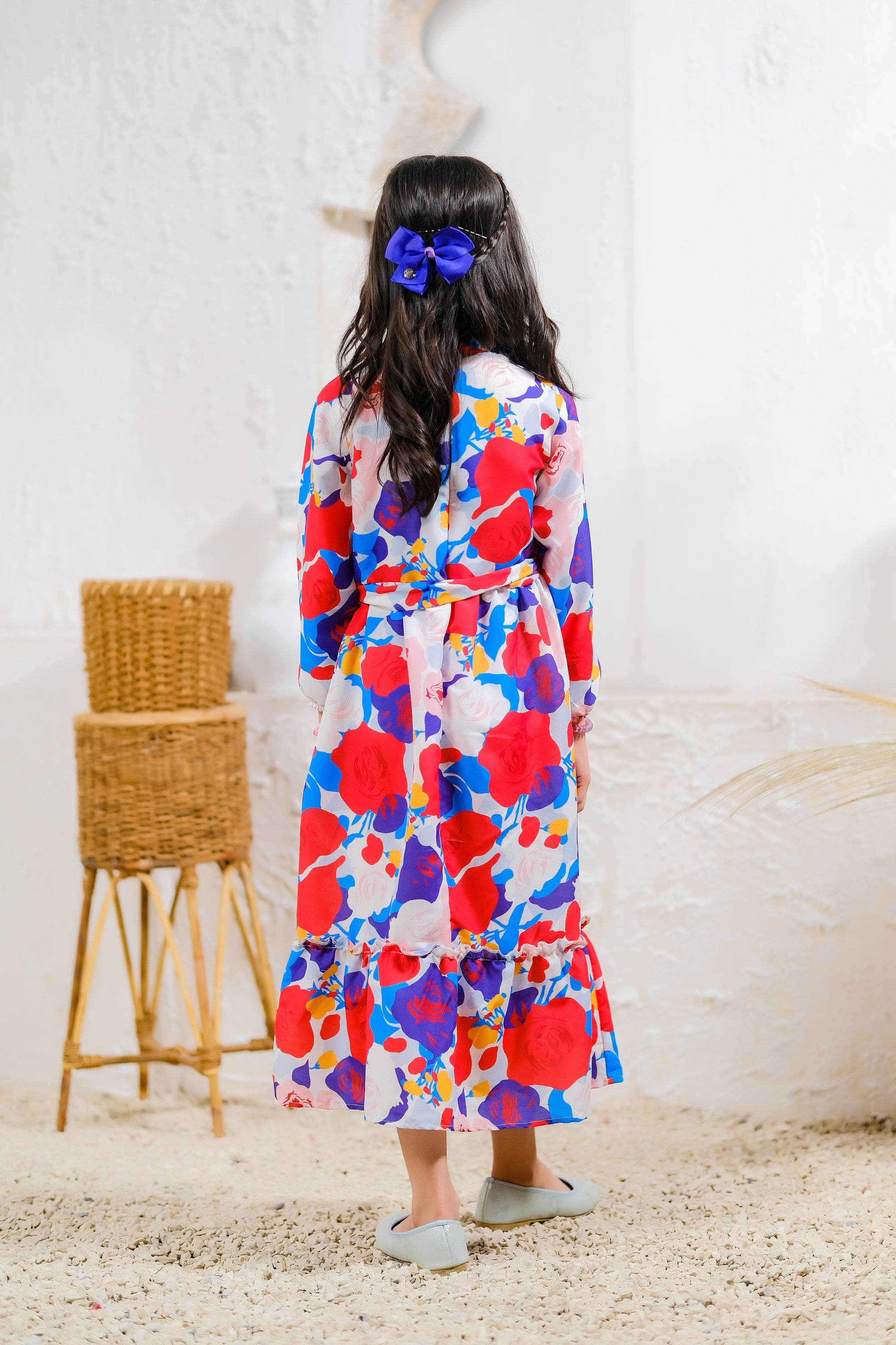 Bold Blossom - Lawn Silk - tunics-kids - Sprinkles Pakistan