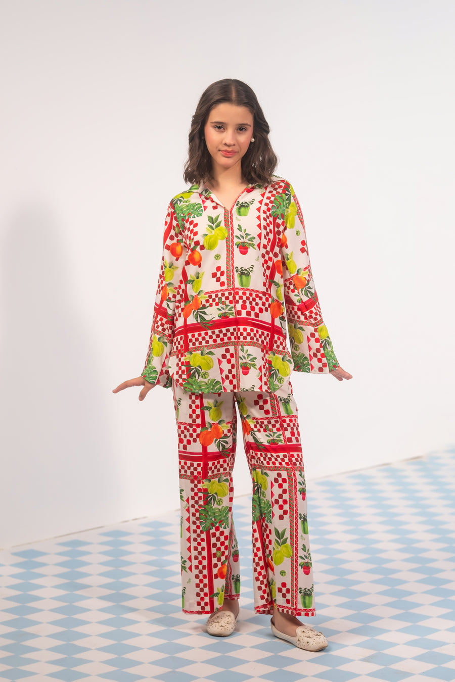 Botani Check - Co-ord Set