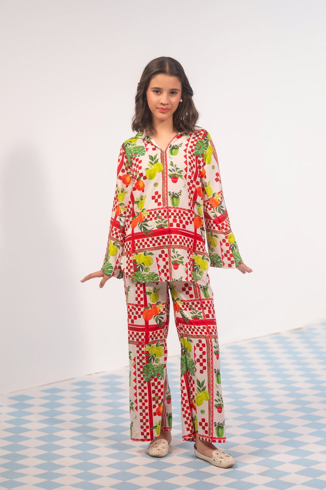 Botani Check - Co-ord Set