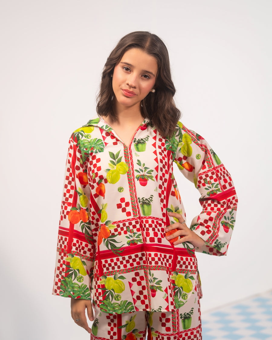 Botani Check - Co-ord Set