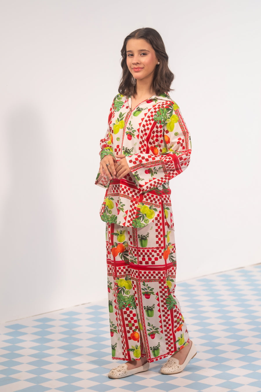 Botani Check - Co-ord Set