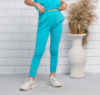 Blue - Jogger Pant - Jersey - Jersey - bottoms, pants - Sprinkles Pakistan