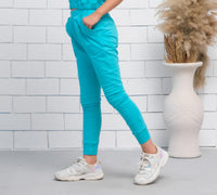 Blue - Jogger Pant - Jersey - Jersey - bottoms, pants - Sprinkles Pakistan