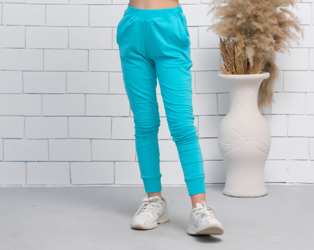 Blue - Jogger Pant - Jersey