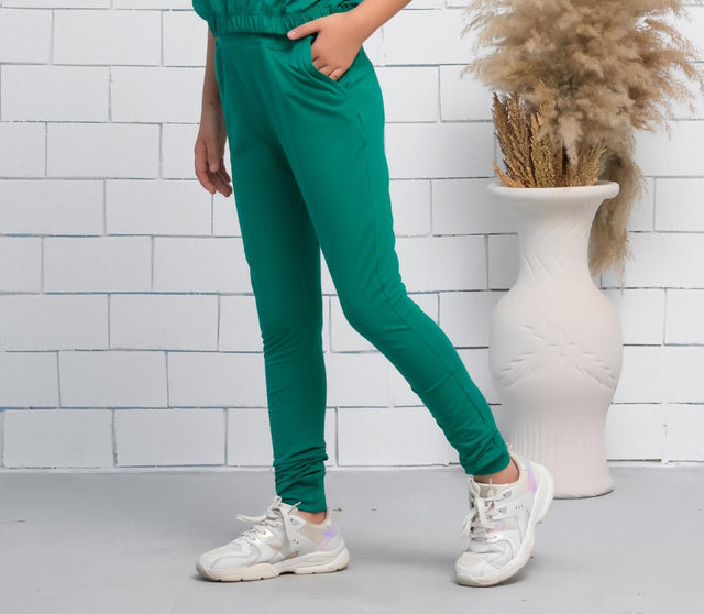 Green - Jogger Pant - Jersey