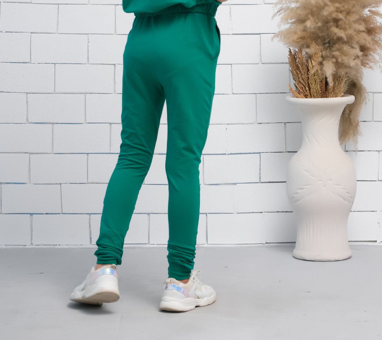 Green - Jogger Pant - Jersey