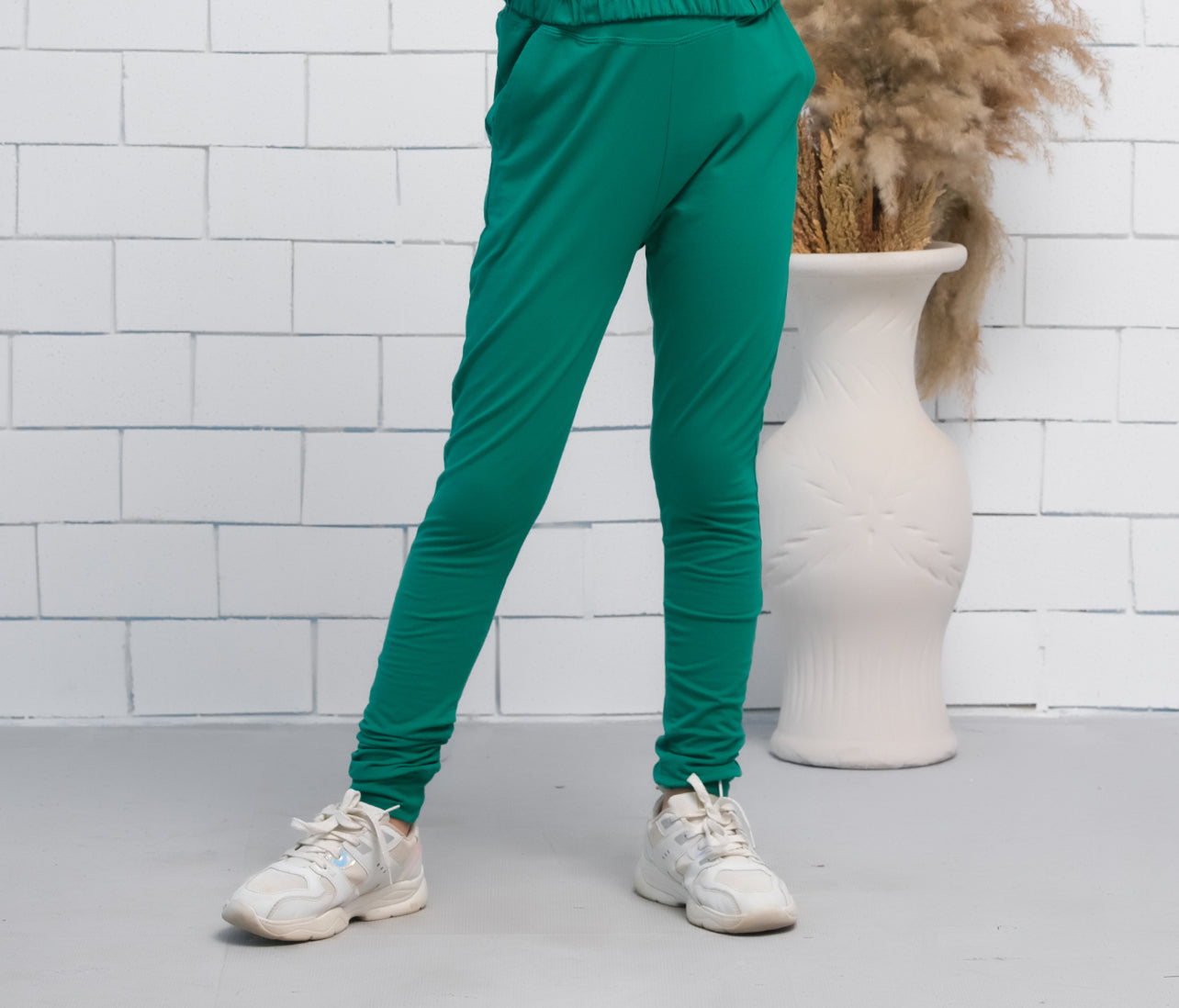 Green - Jogger Pant - Jersey