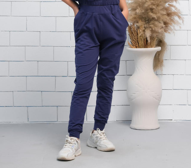 Navy - Jogger Pant - Jersey