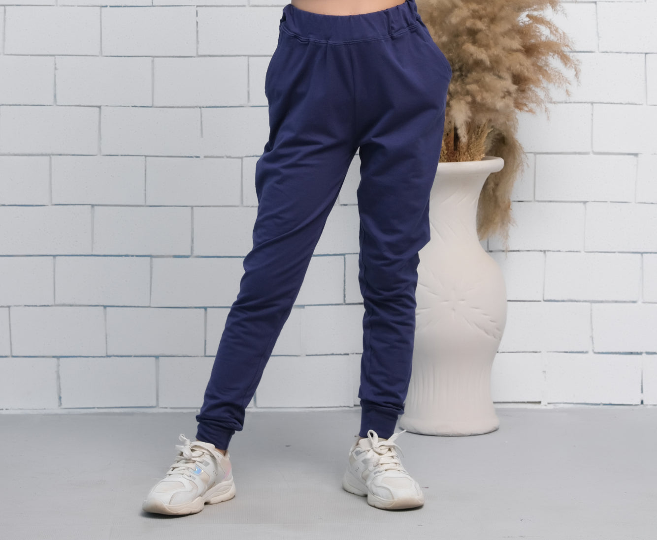 Navy - Jogger Pant - Jersey