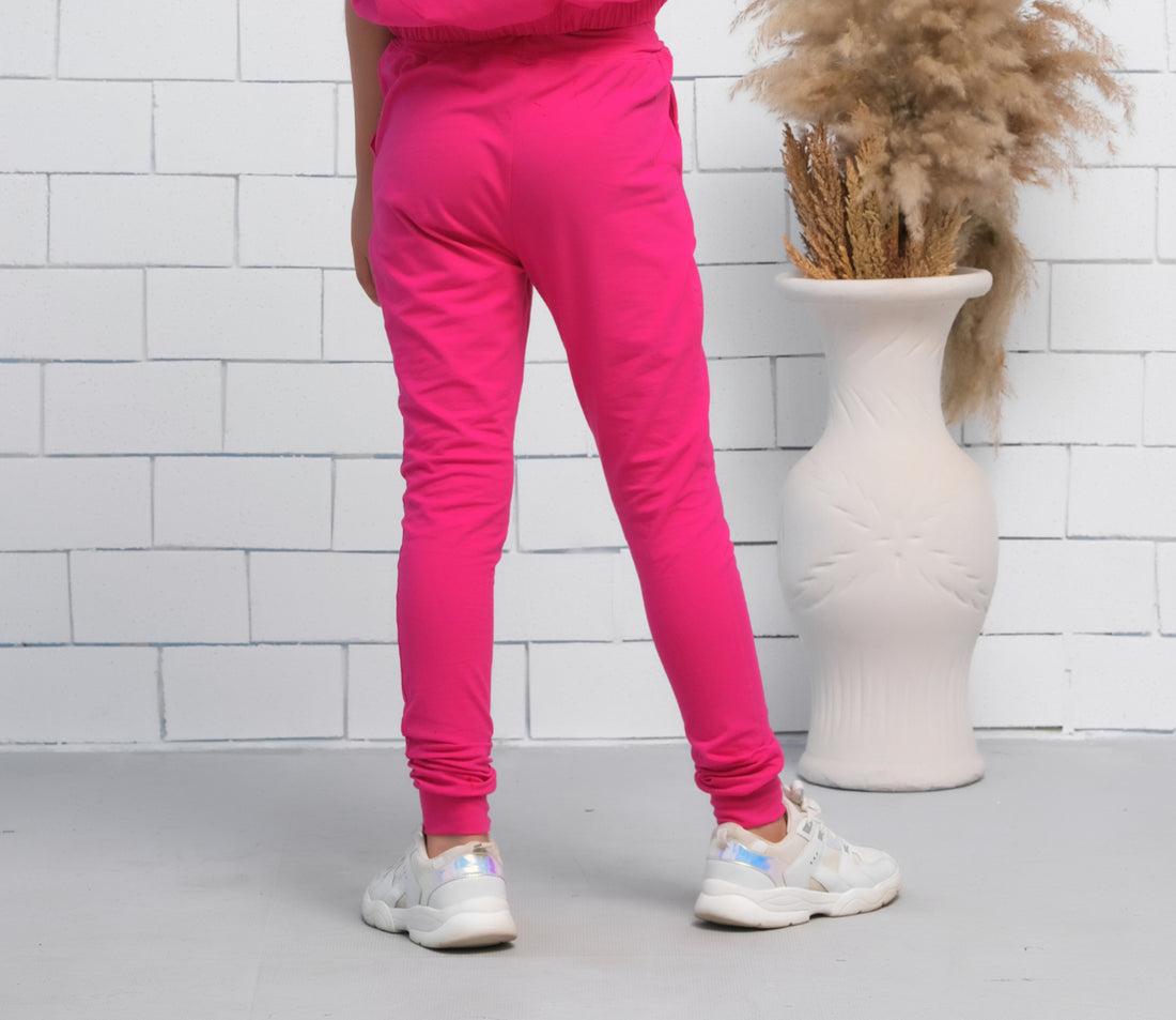 Pink - Jogger Pant - Jersey