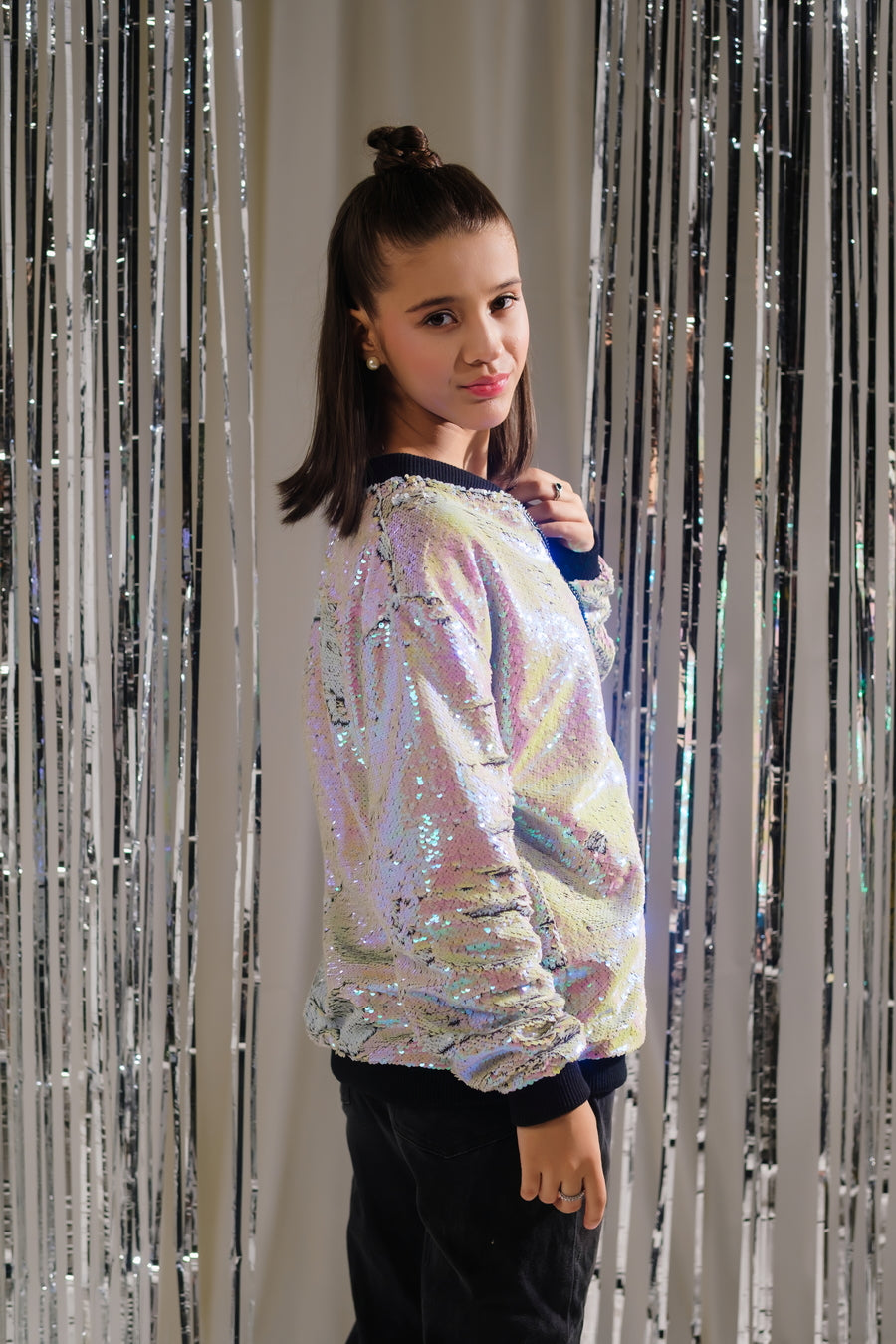 Disco Drift - Sequin Jackets - Sequin - coat-jacket, kids, kids-winter, western - Sprinkles Pakistan