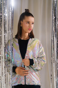 Disco Drift - Sequin Jackets - Sequin - coat-jacket, kids, kids-winter, western - Sprinkles Pakistan