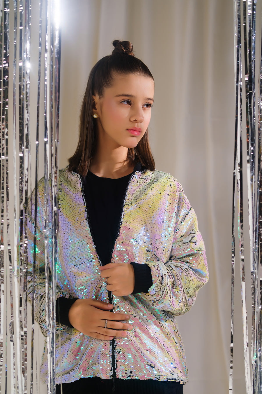 Disco Drift - Sequin Jackets - Sequin - coat-jacket, kids, kids-winter, western - Sprinkles Pakistan