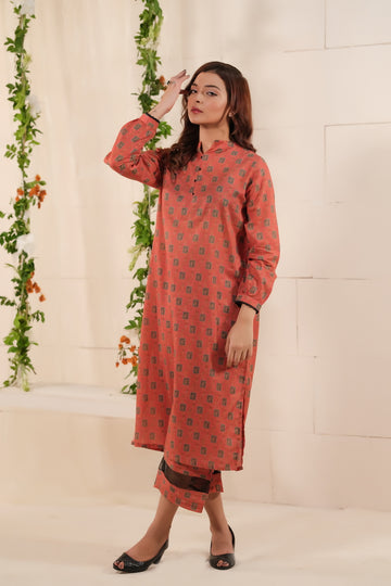 Coral Breeze Lawn 2 Pcs Ready to Wear Set