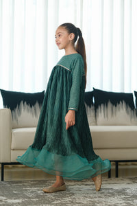 Noor - 1pcs Embellished - Chiffon - tunics-kids, Festive - Sprinkles Pakistan