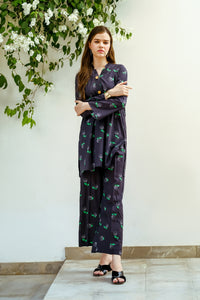 Noir Fruit - 2-Piece Luxury Lawn Set - Luxury Lawn - Lawn, dresses, 2pcs-rtw - Sprinkles Pakistan