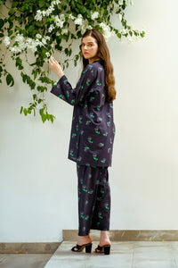 Noir Fruit - 2-Piece Luxury Lawn Set - Luxury Lawn - Lawn, dresses, 2pcs-rtw - Sprinkles Pakistan