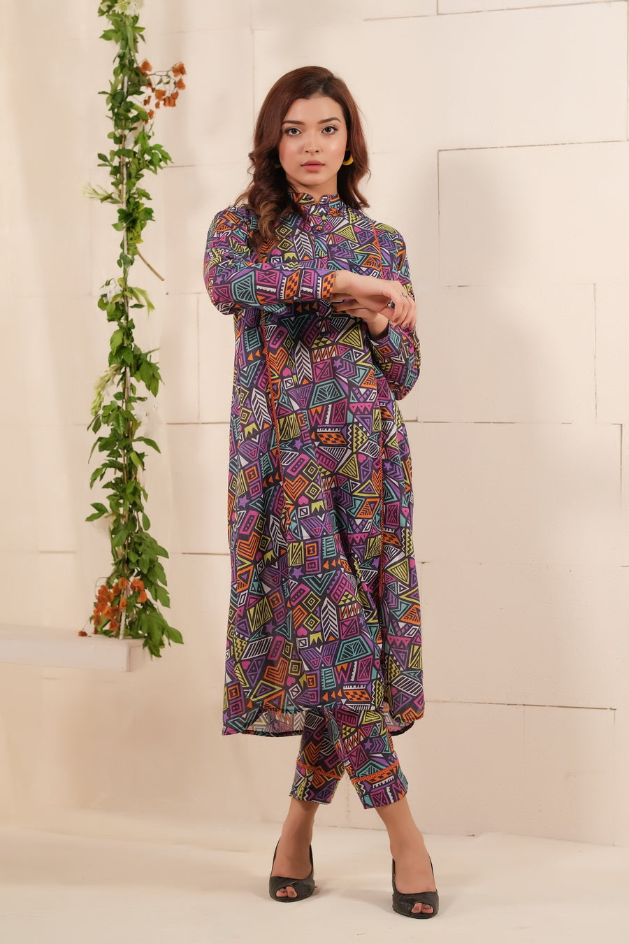 Prism Lawn 2 Pcs Ready to Wear Set