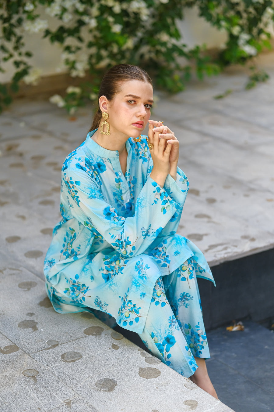 Seaside - 2-Piece Luxury Lawn Set