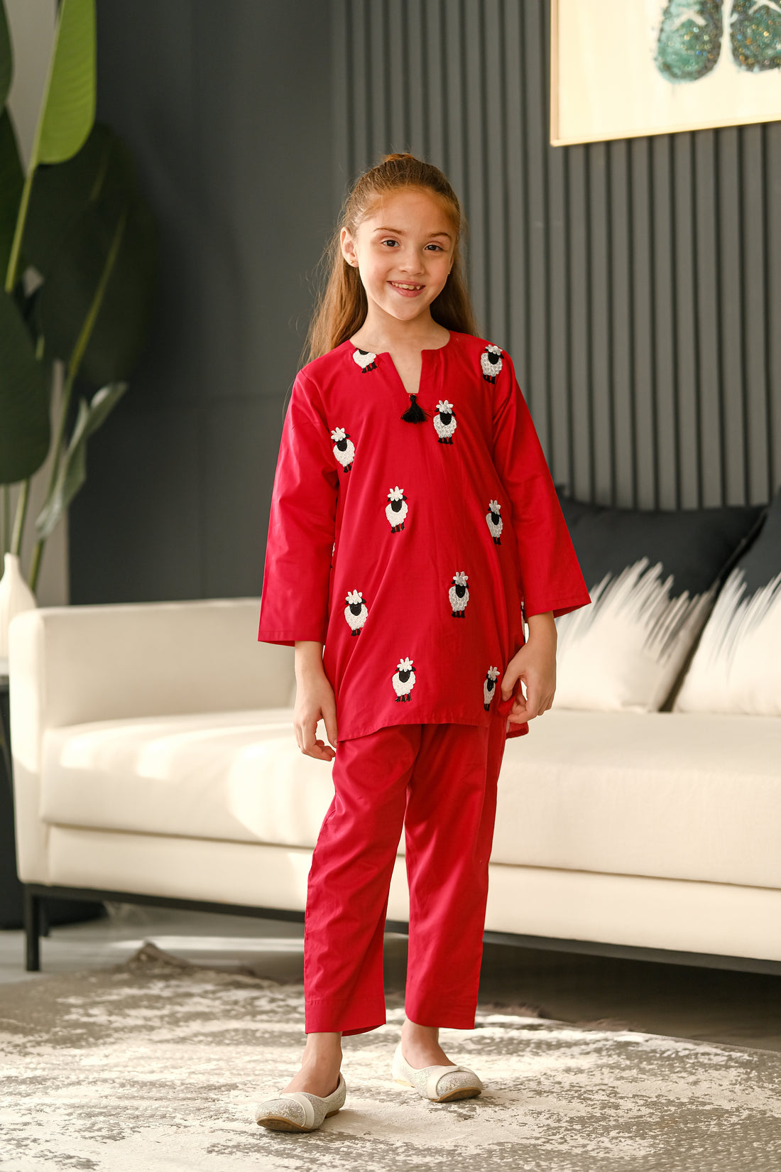 Woolly - 2pc - Embroidered