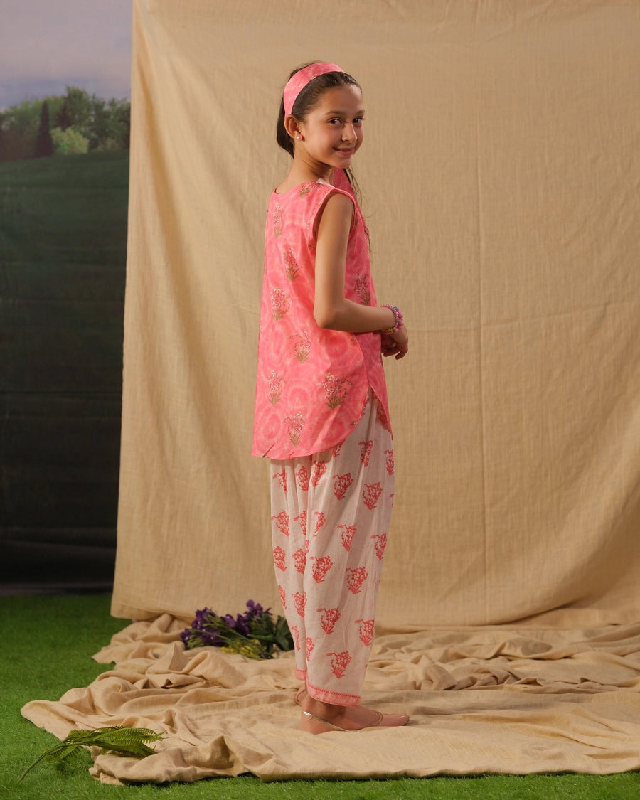 Pink Radiance - 2pcs - Cotton/Lawn - 2pcs-ready-to-wear - Sprinkles Pakistan