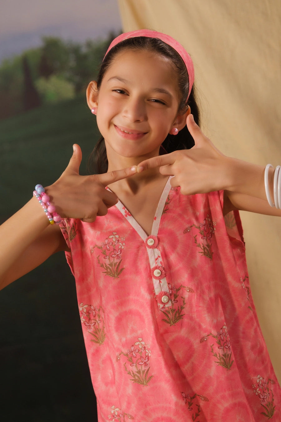 Pink Radiance - 2pcs - Cotton/Lawn - 2pcs-ready-to-wear - Sprinkles Pakistan