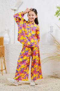 Tropical Blaze - Cambric - co-ord-sets, 2pcs-ready-to-wear - Sprinkles Pakistan