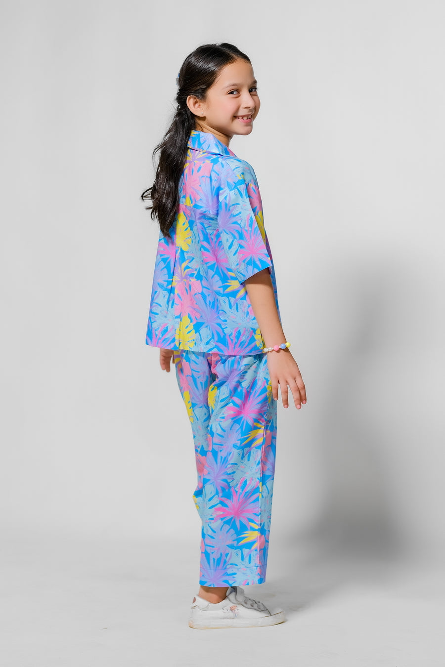 Tropical Dreamscape - Cambric - co-ord-sets, 2pcs-ready-to-wear - Sprinkles Pakistan