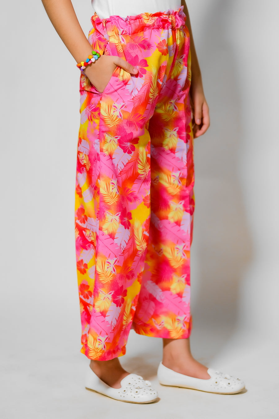 Tropical Sunset - 2pcs - Lawn Silk - co-ord-sets, 2pcs-ready-to-wear - Sprinkles Pakistan