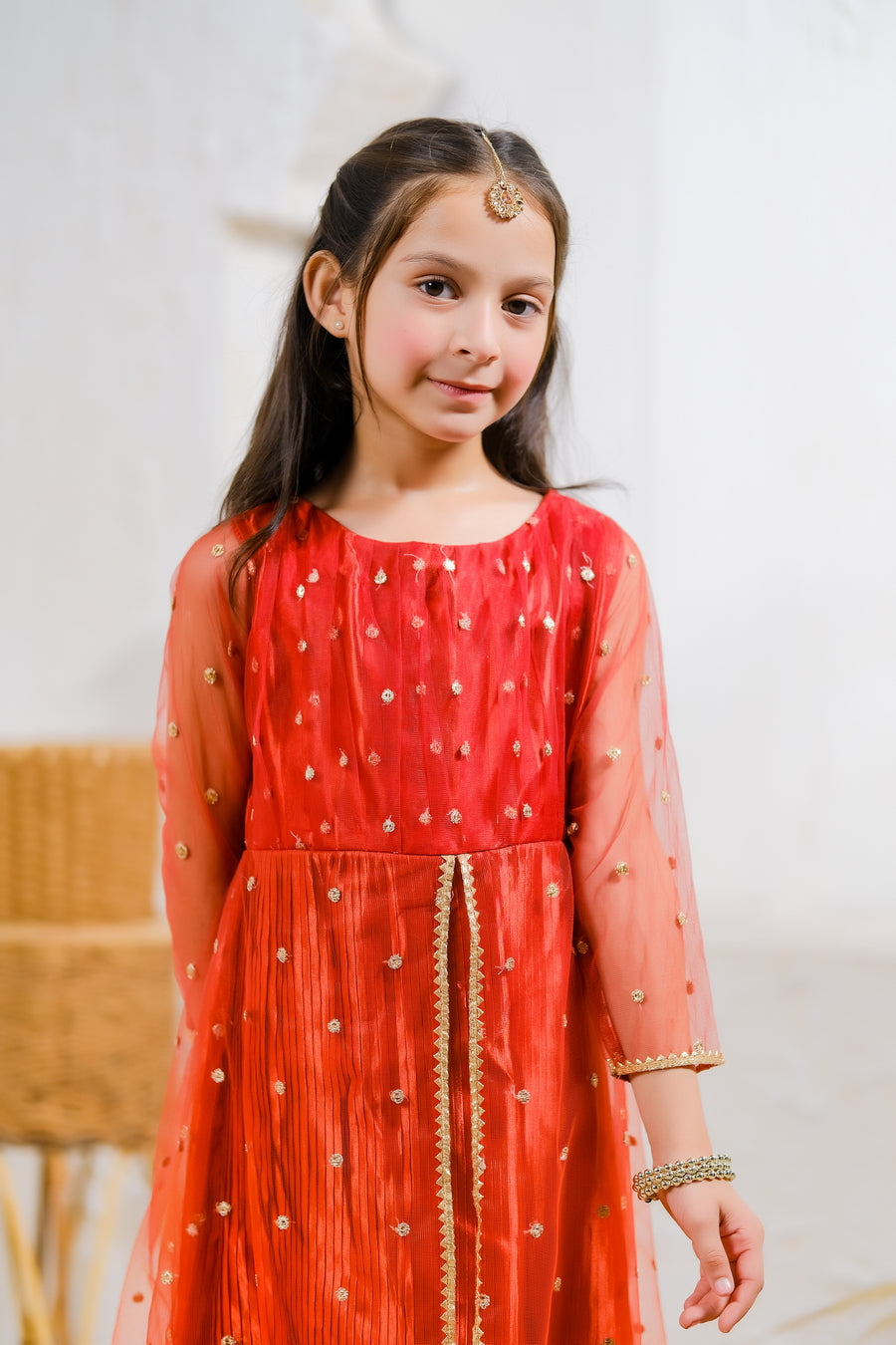 Amber Radiance - 1pc - Embelished