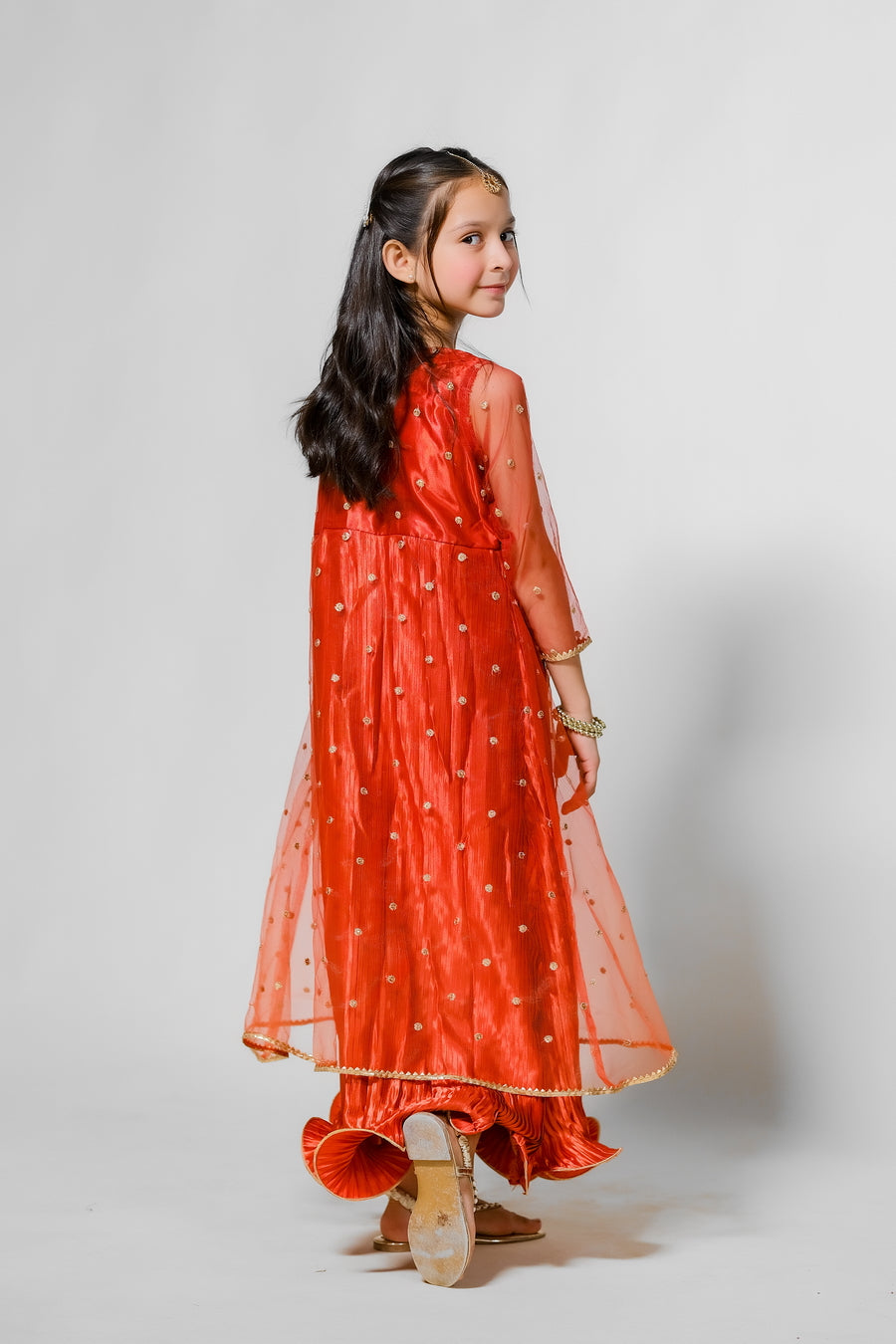 Amber Radiance - 1pc - Embelished