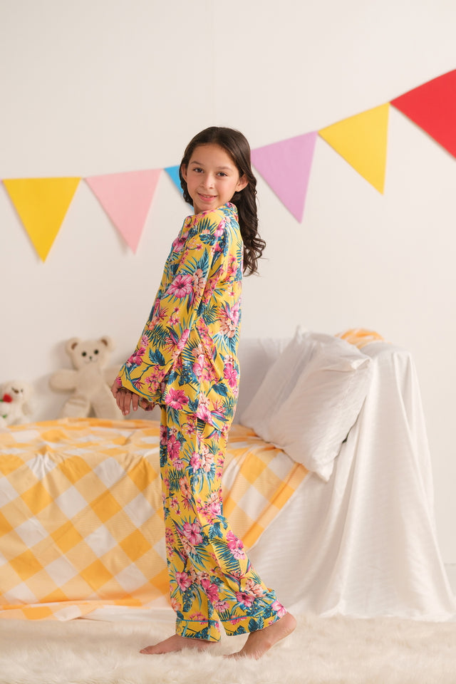 Honeycomb Hues - Night Suit - 2pcs