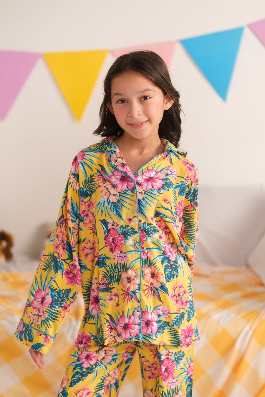 Honeycomb Hues - Night Suit - 2pcs