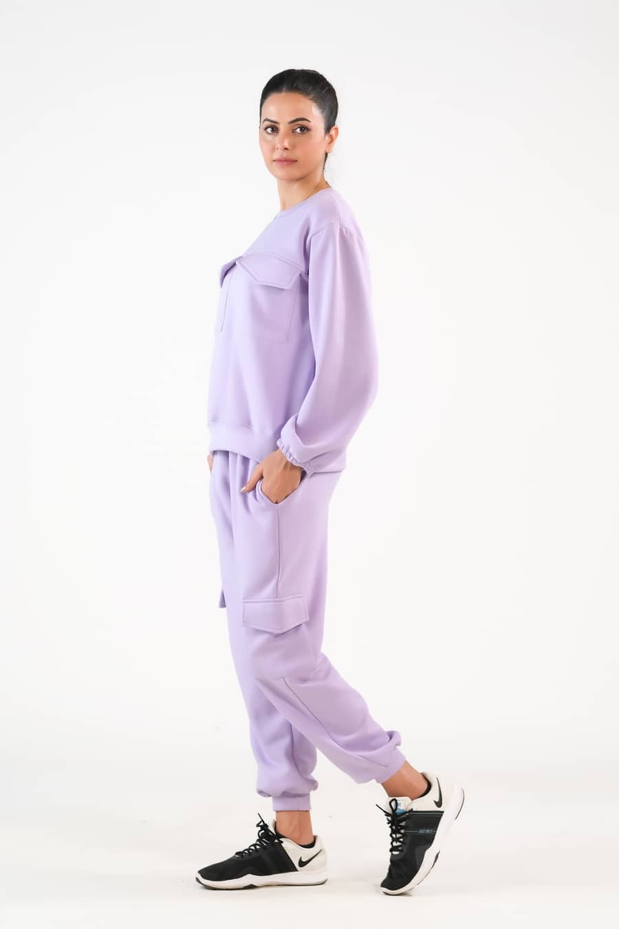 Flappy Lilac - 2pcs -  Co-Ord -  Set