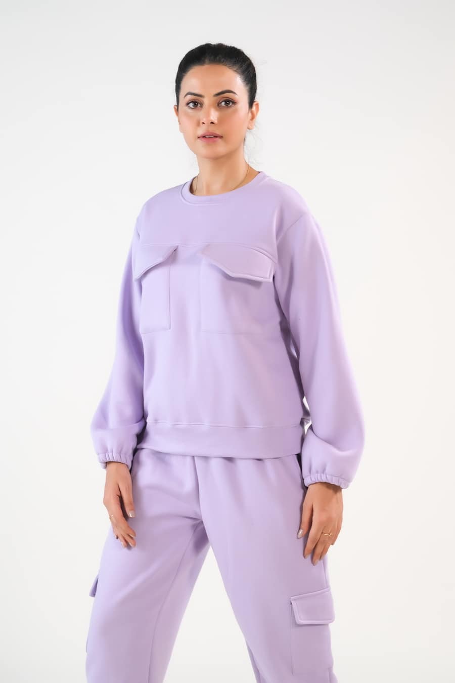 Flappy Lilac - 2pcs -  Co-Ord -  Set
